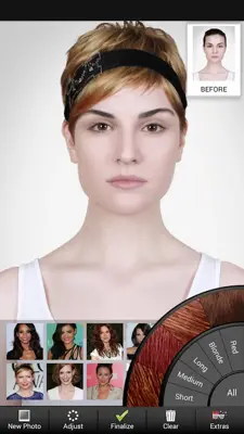 HairStyles android App screenshot 11