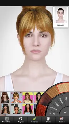 HairStyles android App screenshot 13