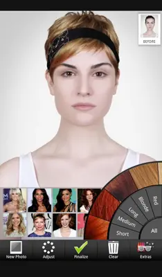 HairStyles android App screenshot 1