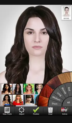 HairStyles android App screenshot 2