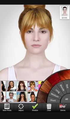 HairStyles android App screenshot 3