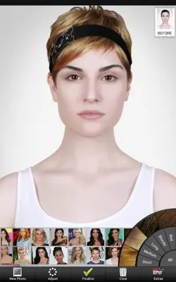 HairStyles android App screenshot 6